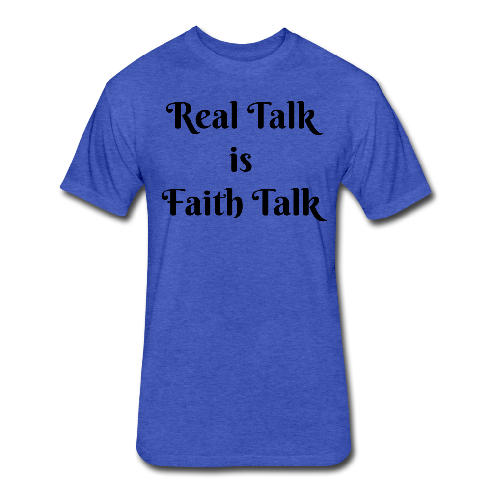 Real Talk is Faith Talk Black Lettering - heather royal