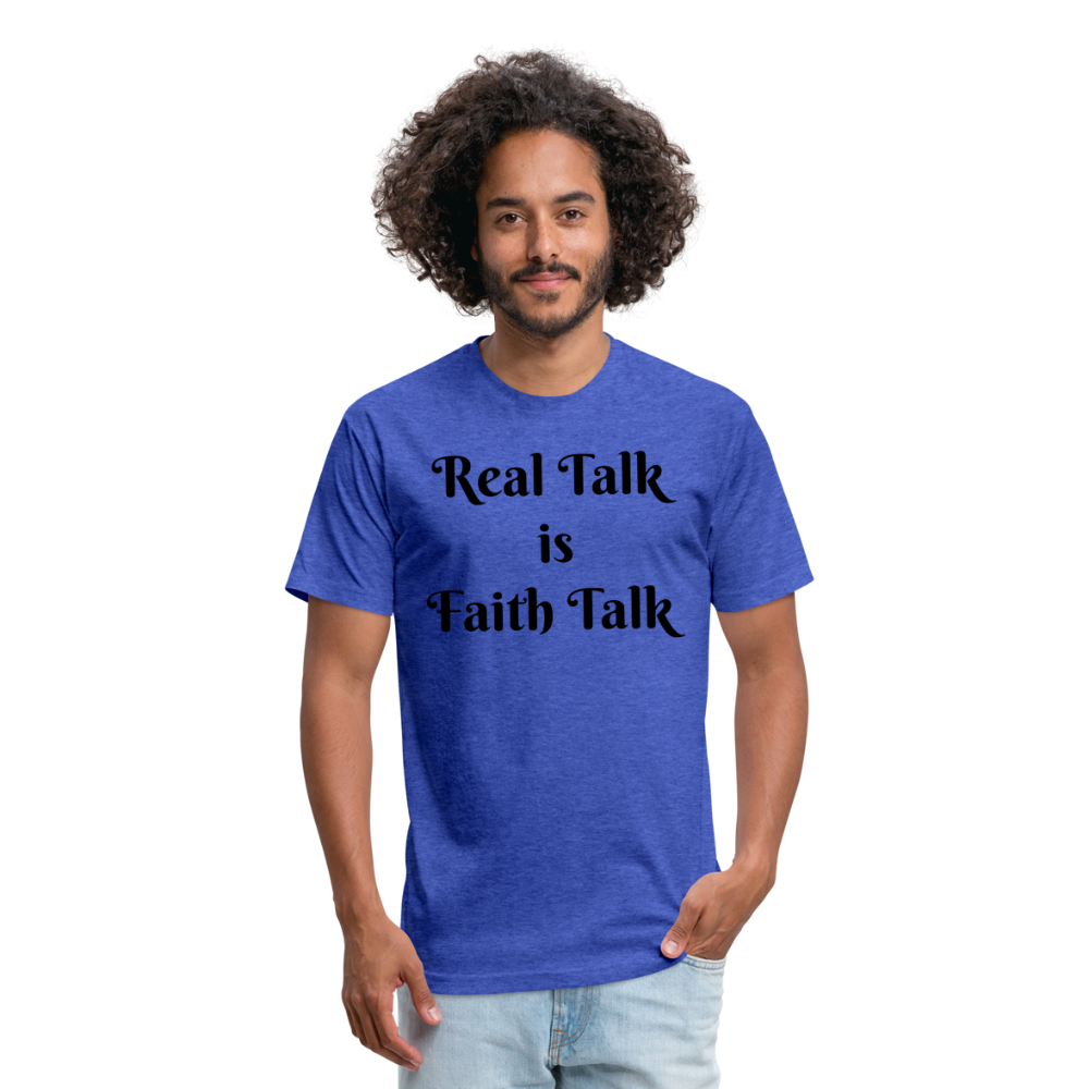 Real Talk is Faith Talk Black Lettering - heather royal