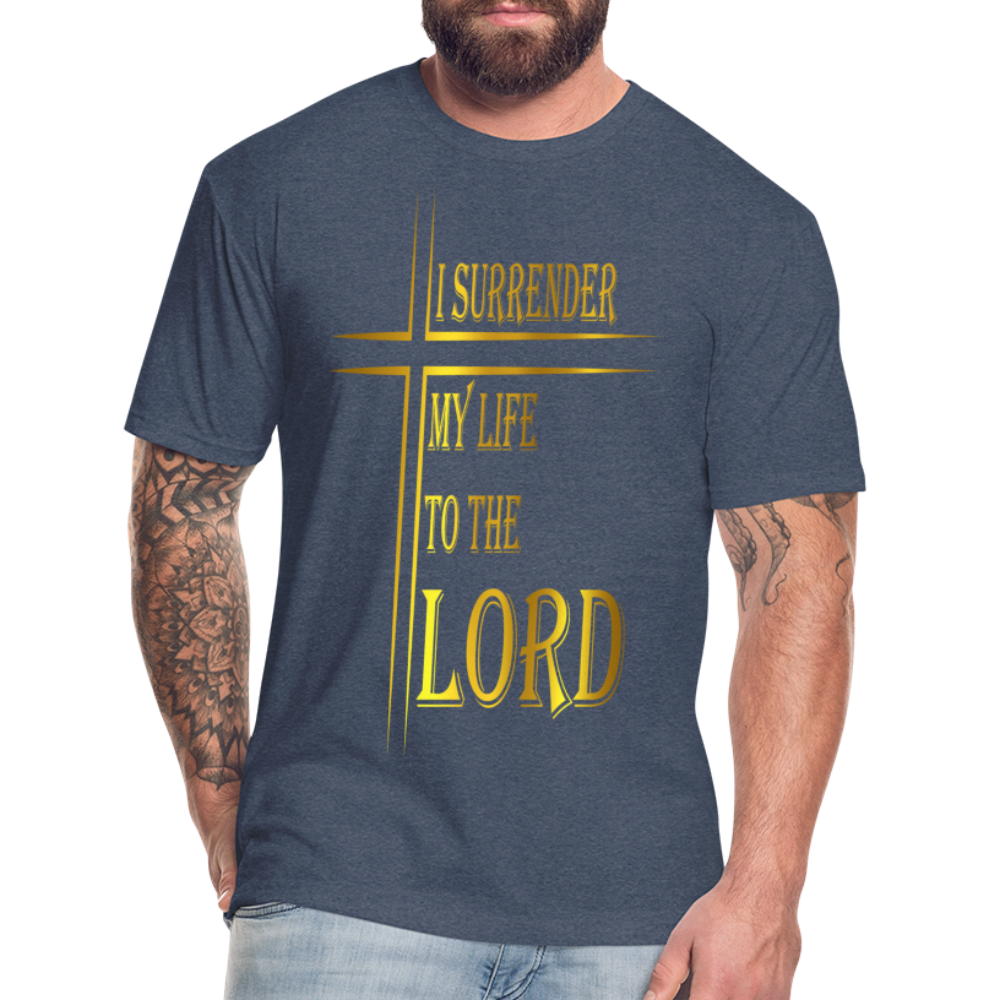 Surrender to the Lord - heather navy