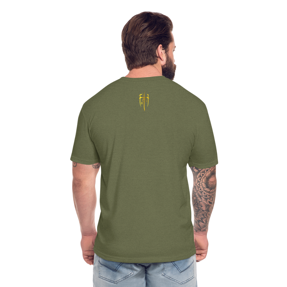 Surrender to the Lord - heather military green