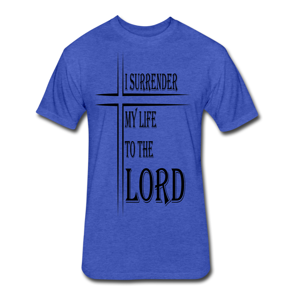 Surrender to the Lord Black Lettering - heather royal