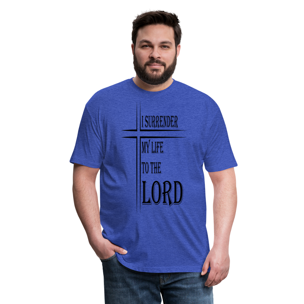 Surrender to the Lord Black Lettering - heather royal