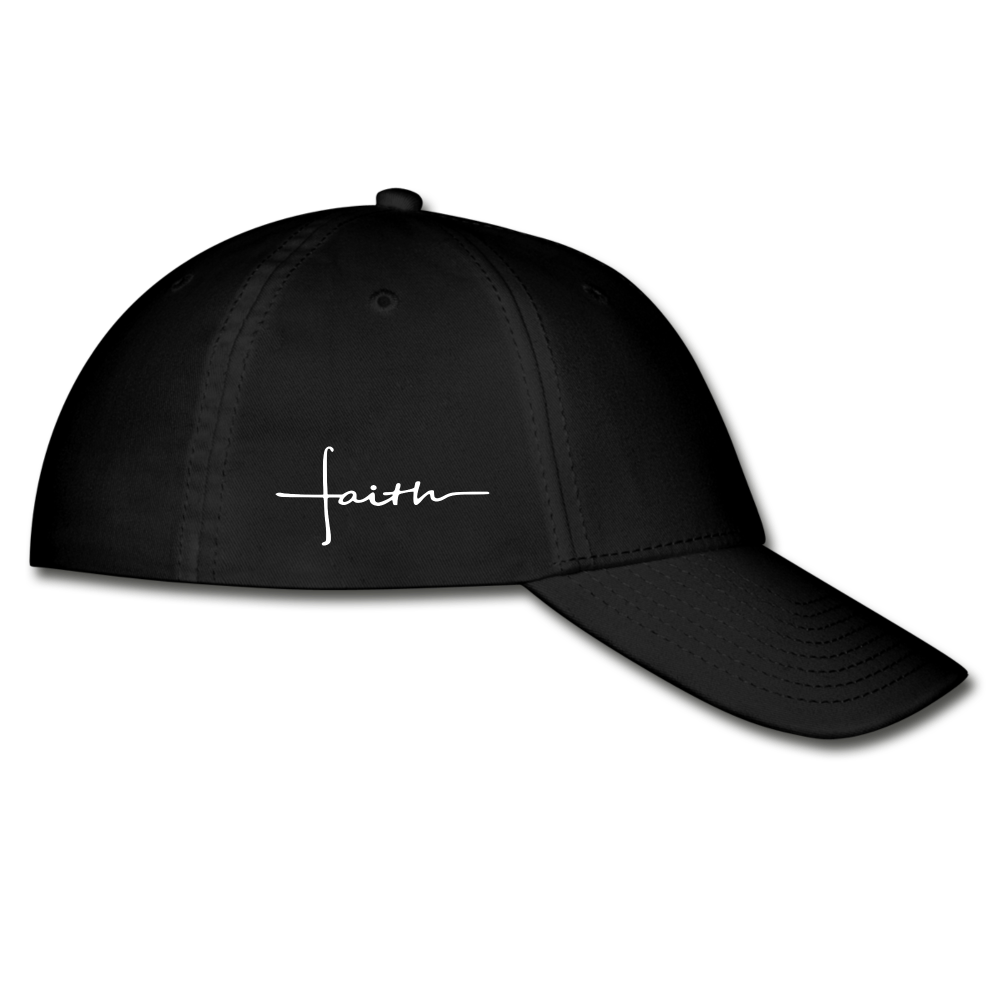 Faith Baseball Cap - black