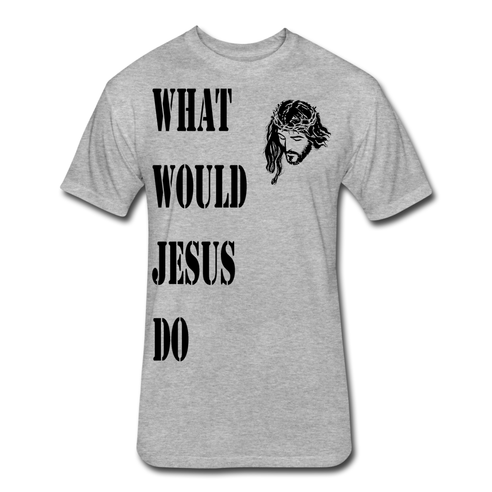 WWJD Shirt - heather gray