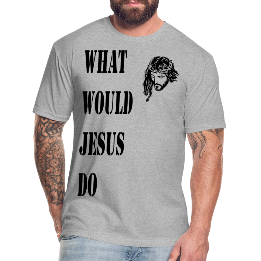 WWJD Shirt - heather gray