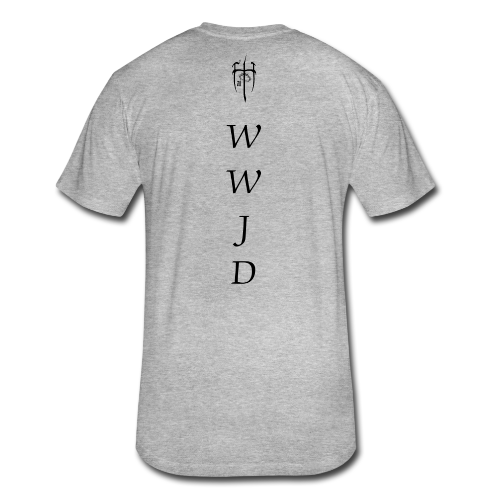 WWJD Shirt - heather gray