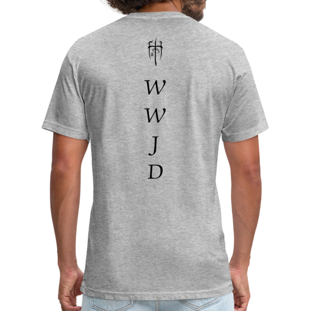 WWJD Shirt - heather gray