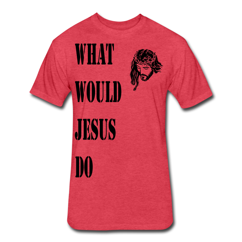 WWJD Shirt - heather red