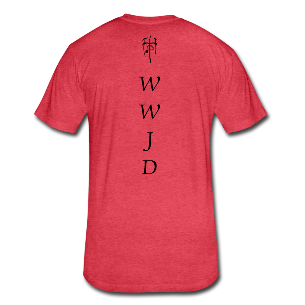 WWJD Shirt - heather red