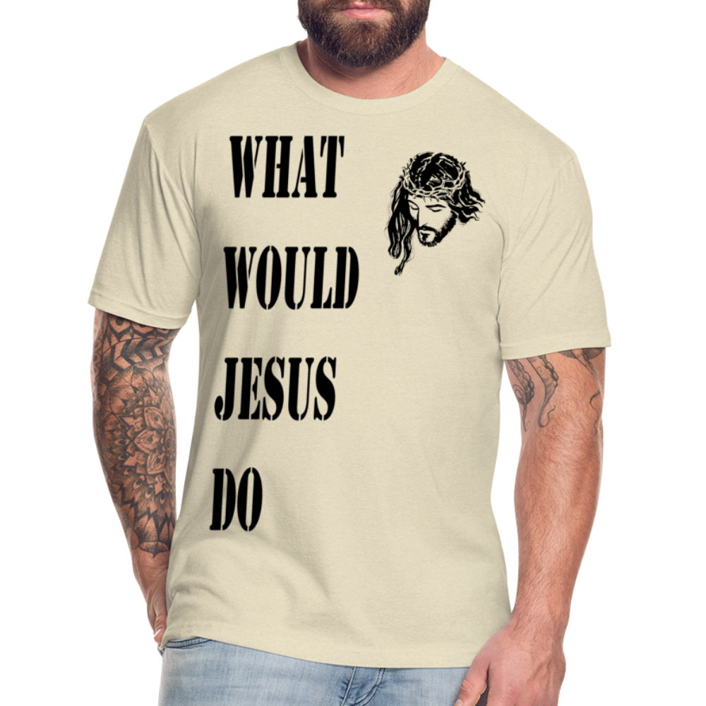 WWJD Shirt - heather cream