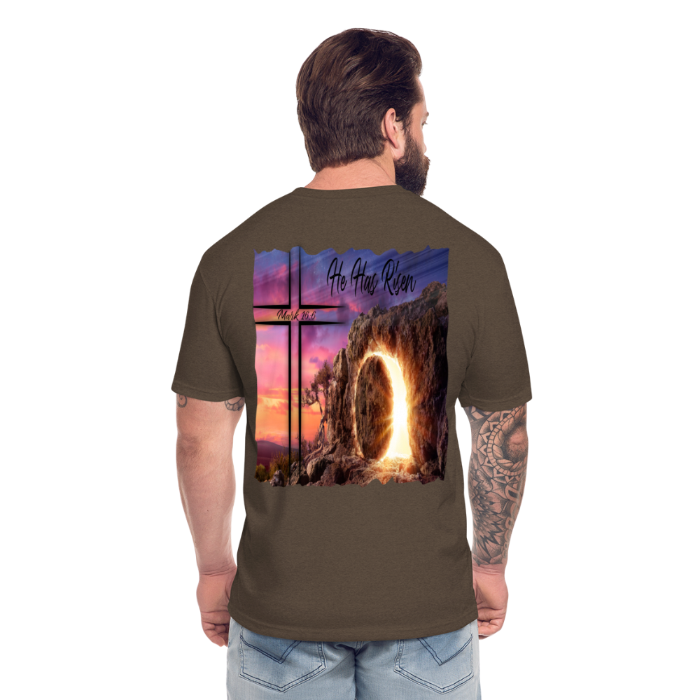 He Has Risen - Flash Sale - heather espresso